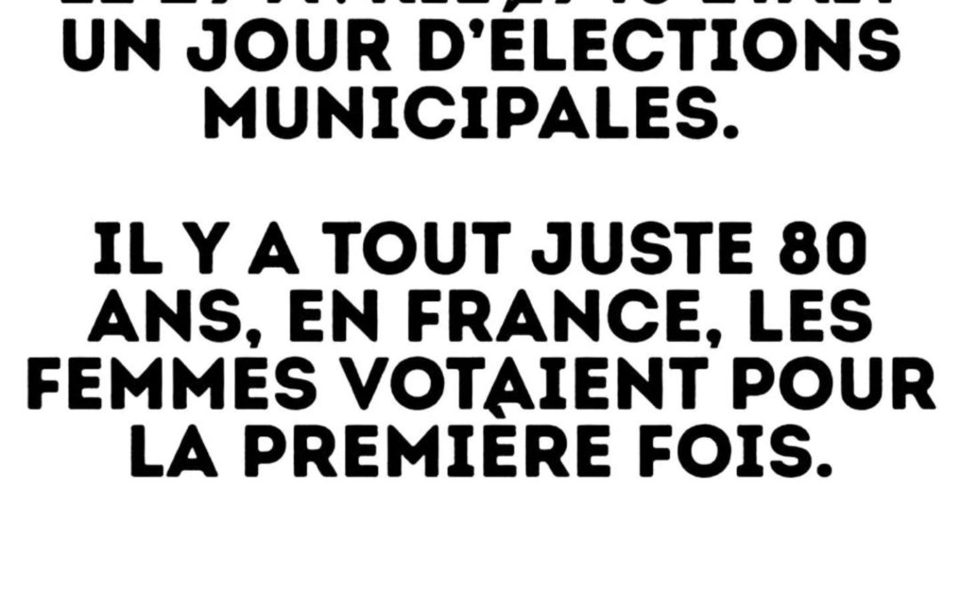 Tribune : Commémoration du premier vote des femmes en France le 29 avril 1945