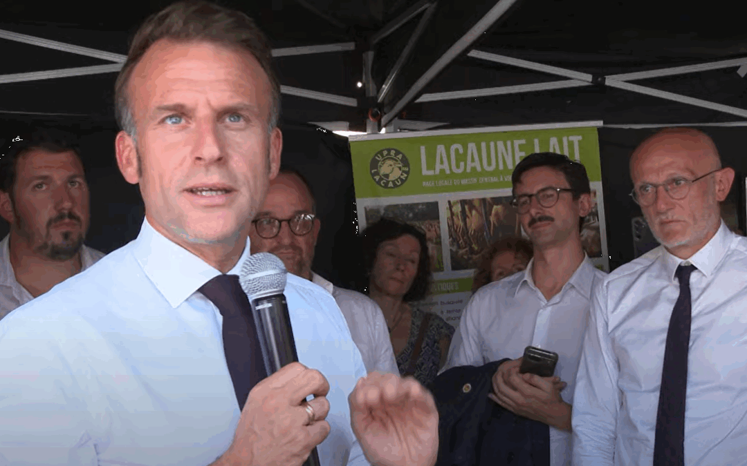 “Il faudrait éliminer le loup de toutes les surfaces pastorales”, Emmanuel Macron