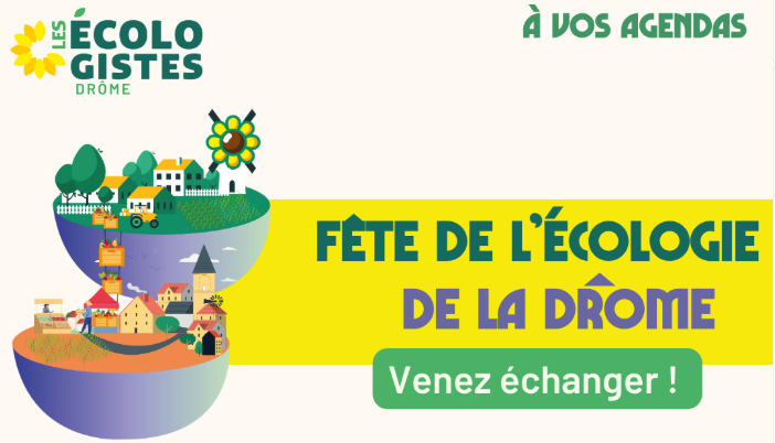 Mon discours à la Fête de l’écologie de la Drôme