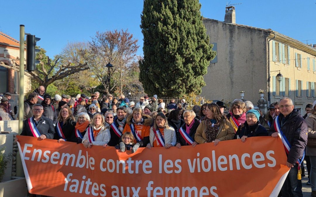 Mon discours à la Marche contre les violences faites aux femmes (Vinsobres)