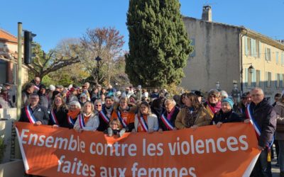 Mon discours à la Marche contre les violences faites aux femmes (Vinsobres)