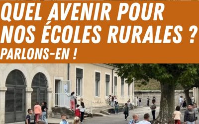 Soirée autour de l&rsquo;école rurale le 5/11 à 19h30 à Soyans